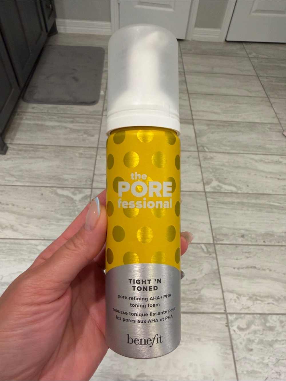 Tight ‘N Toned Pore-refining AHA + PHA toning foam